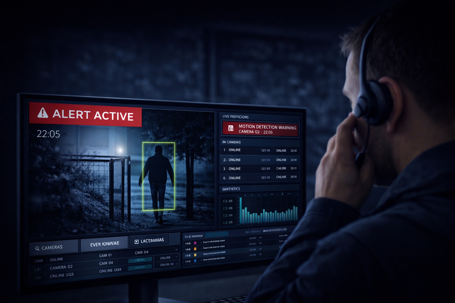 Eseményalapú kameratávfelügyelet