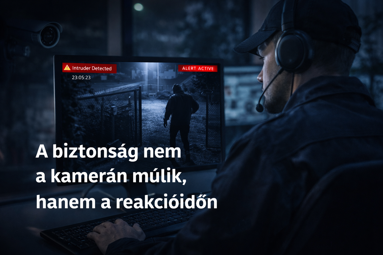 A biztonság nem a kamerán múlik, hanem a reakcióidőn