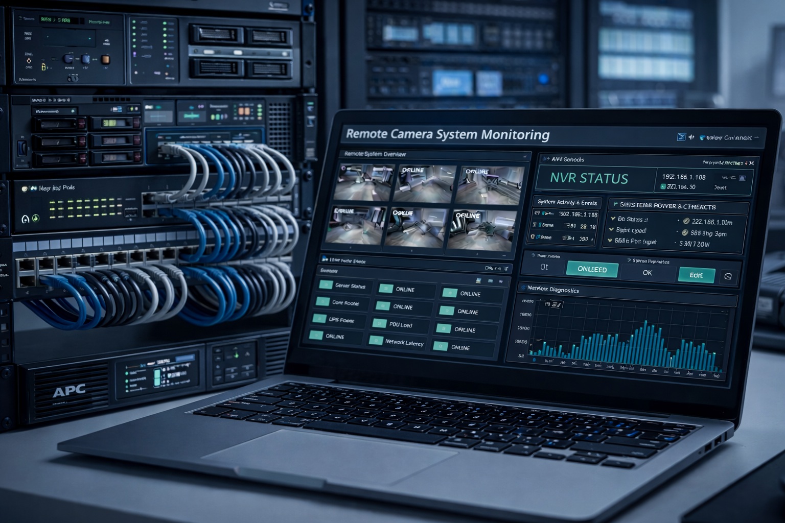 Kamera rendszerfelügyelet